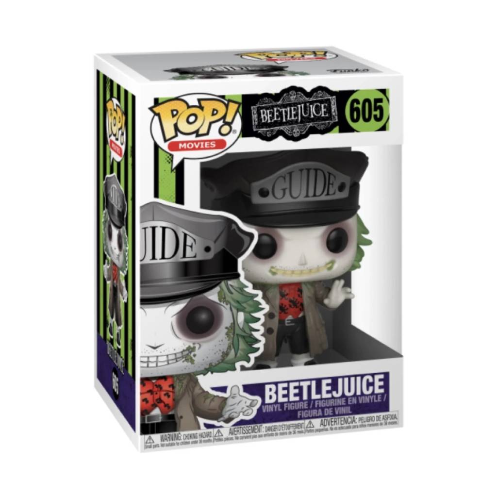 FUNKO POP MOVIES BEETLEJUICE BEETLEJUICE WITH HAT 605