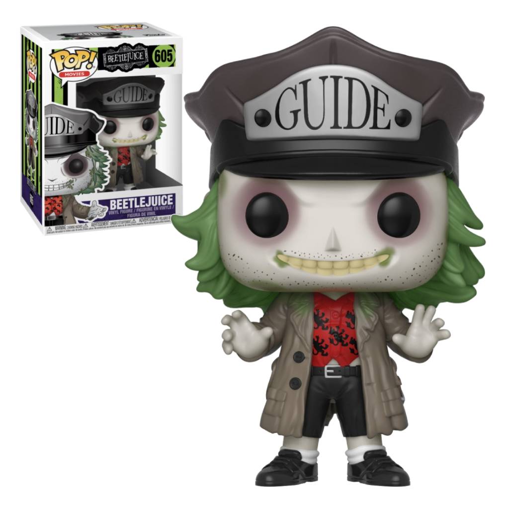 FUNKO POP MOVIES BEETLEJUICE BEETLEJUICE WITH HAT 605