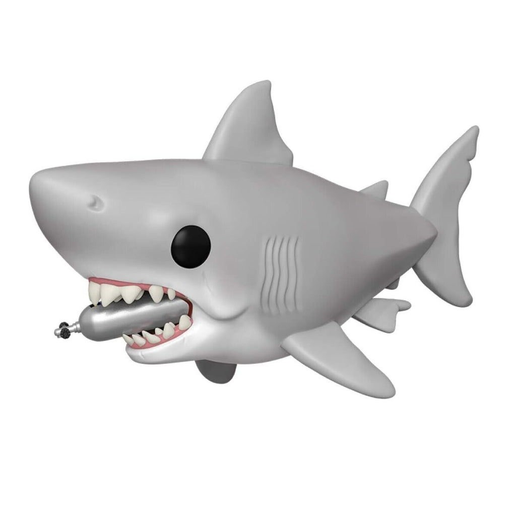 FUNKO POP SUPER MOVIES JAWS GREAT WHITE SHARK WITH DIVING TANK 759