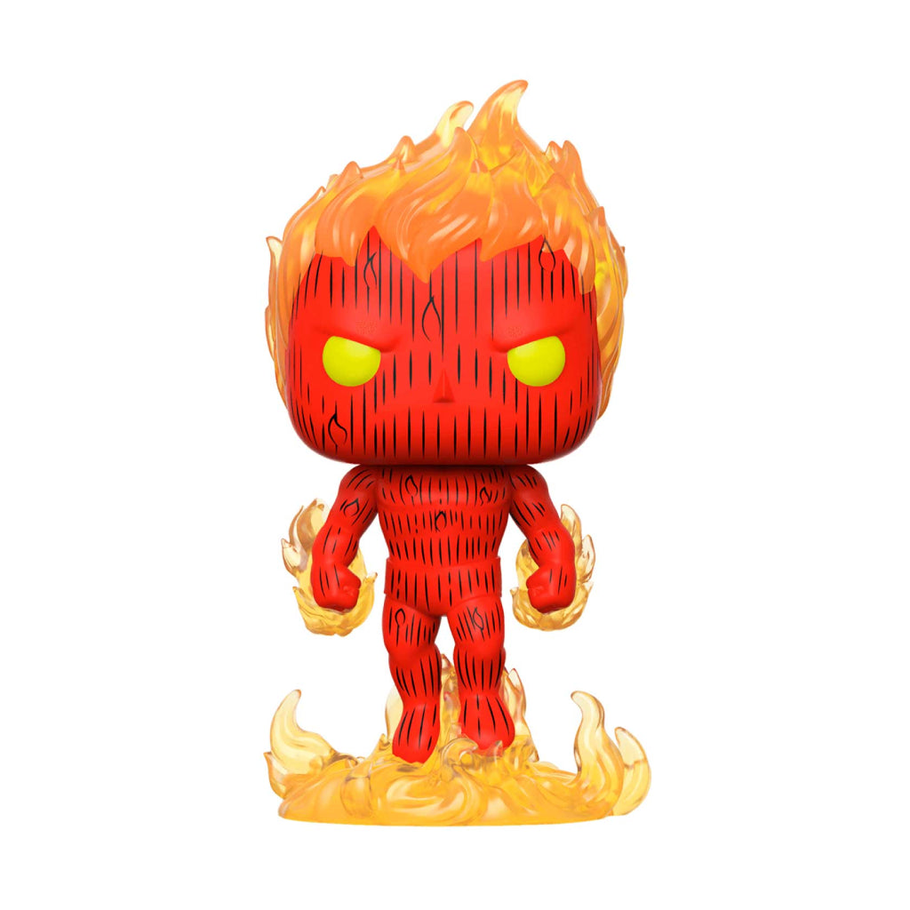 FUNKO POP MARVEL COMICS FANTASTIC FOUR HUMAN TORCH 559