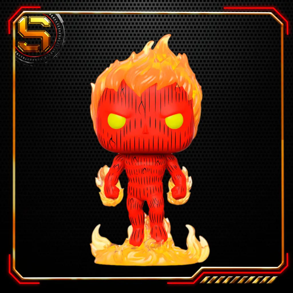 FUNKO POP MARVEL COMICS FANTASTIC FOUR HUMAN TORCH 559