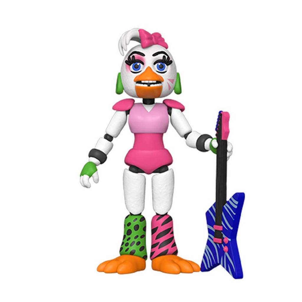 FUNKO ACTION FIGURE GAMES FNAF SECURITY BREACH GLAMROCK CHICA