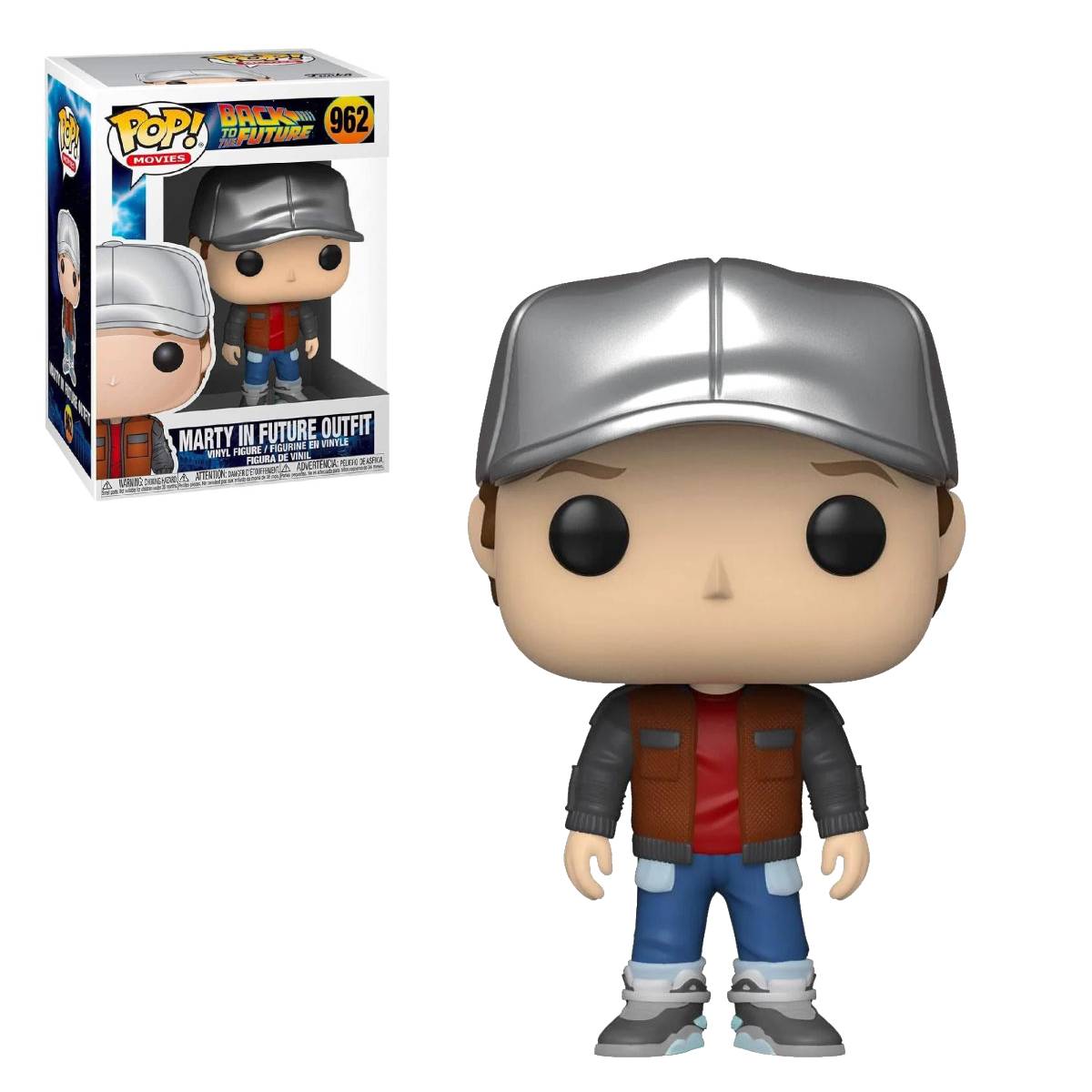 FUNKO POP MOVIES BACK TO THE FUTURE MARTY IN FUTURE OUTFIT 962