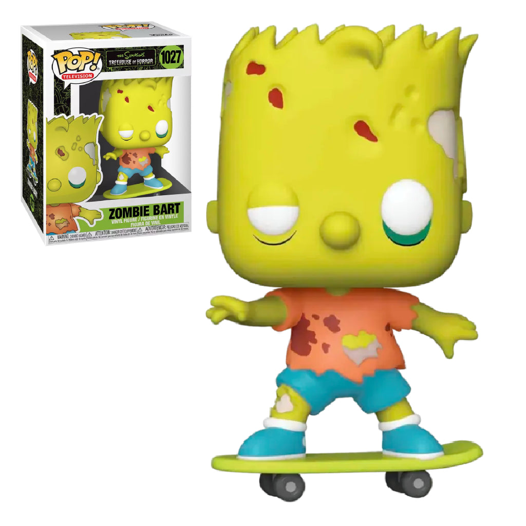 FUNKO POP TV THE SIMPSONS TREEHOUSE OF HORROR ZOMBIE BART 1027