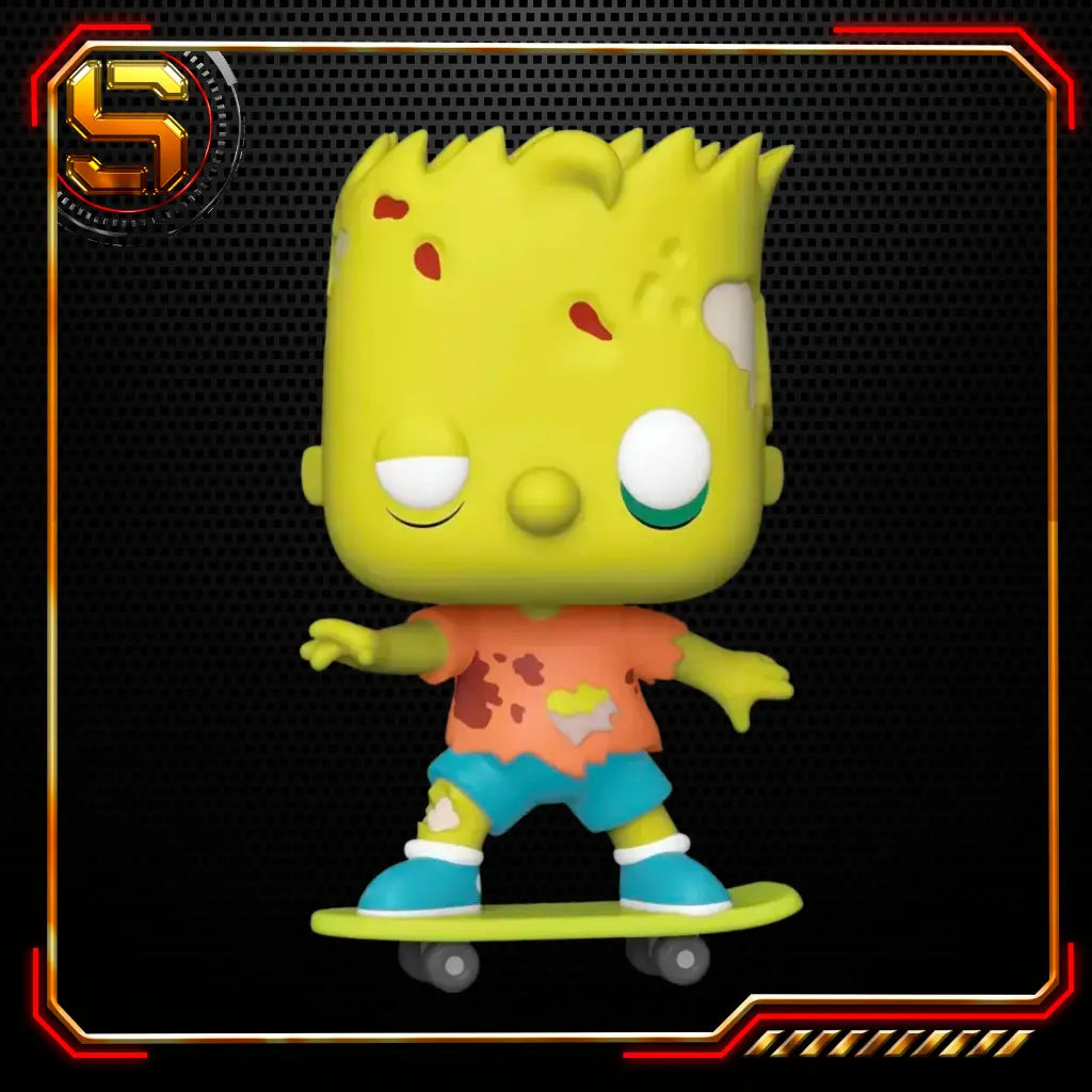 FUNKO POP TV THE SIMPSONS TREEHOUSE OF HORROR ZOMBIE BART 1027
