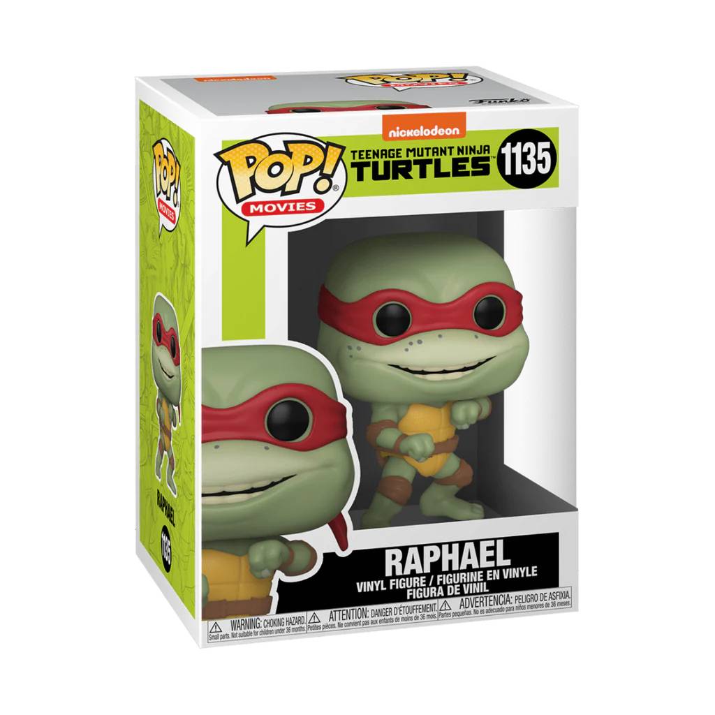 FUNKO POP MOVIES TEENAGE MUTANT NINJA TURTLES 2 RAPHAEL 1135