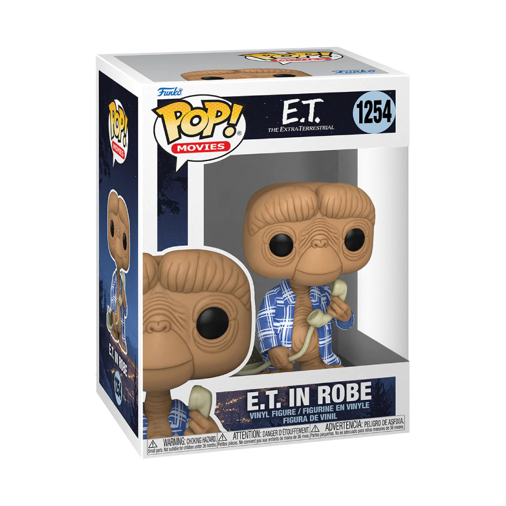 FUNKO POP MOVIES E.T. THE EXTRA-TERRESTRIAL E.T. IN ROBE 1254