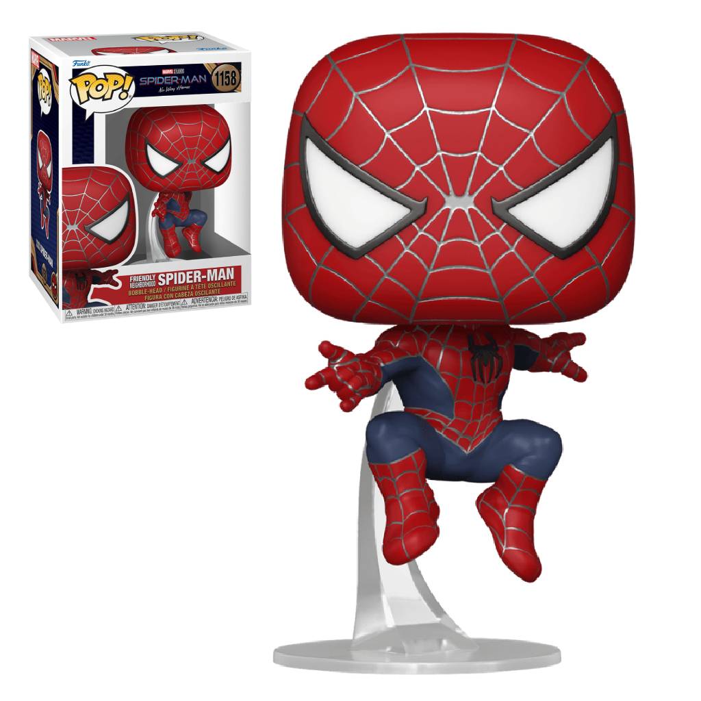 FUNKO POP MARVEL STUDIOS SPIDERMAN NO WAY HOME FRIENDLY NEIGHBORHOOD SPIDERMAN 1158