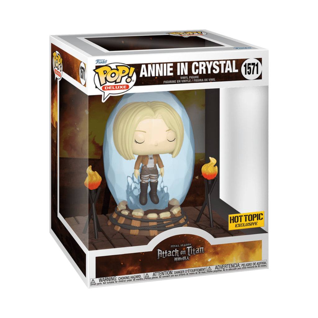FUNKO POP DELUXE ANIME ATTACK ON TITAN ANNIE IN CRYSTAL 1571