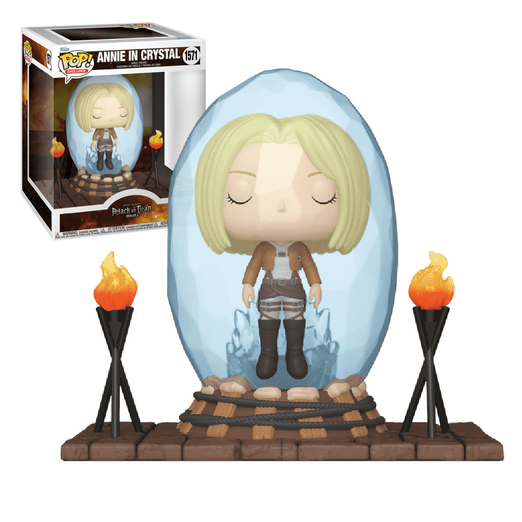 FUNKO POP DELUXE ANIME ATTACK ON TITAN ANNIE IN CRYSTAL 1571