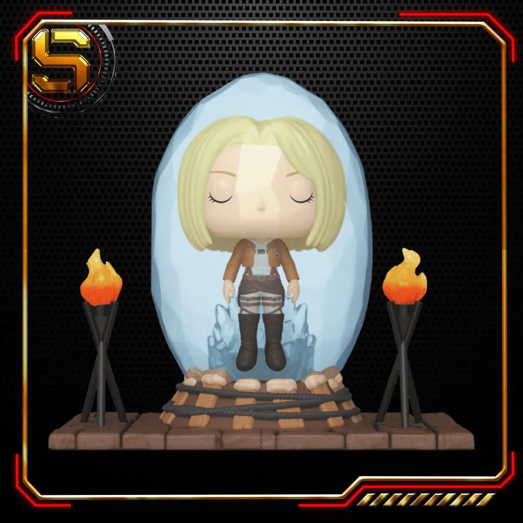 FUNKO POP DELUXE ANIME ATTACK ON TITAN ANNIE IN CRYSTAL 1571