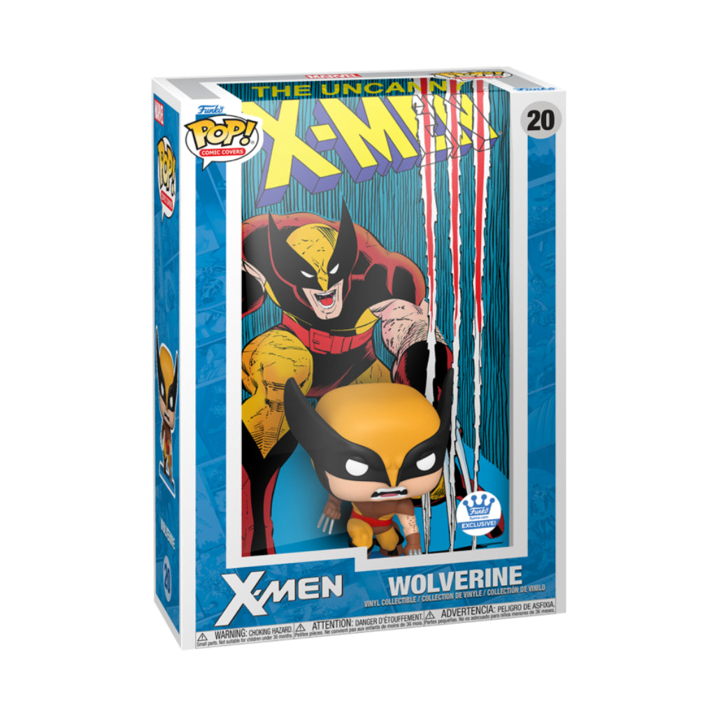 FUNKO POP COMIC COVER MARVEL UNCANNY X-MEN WOLVERINE 20