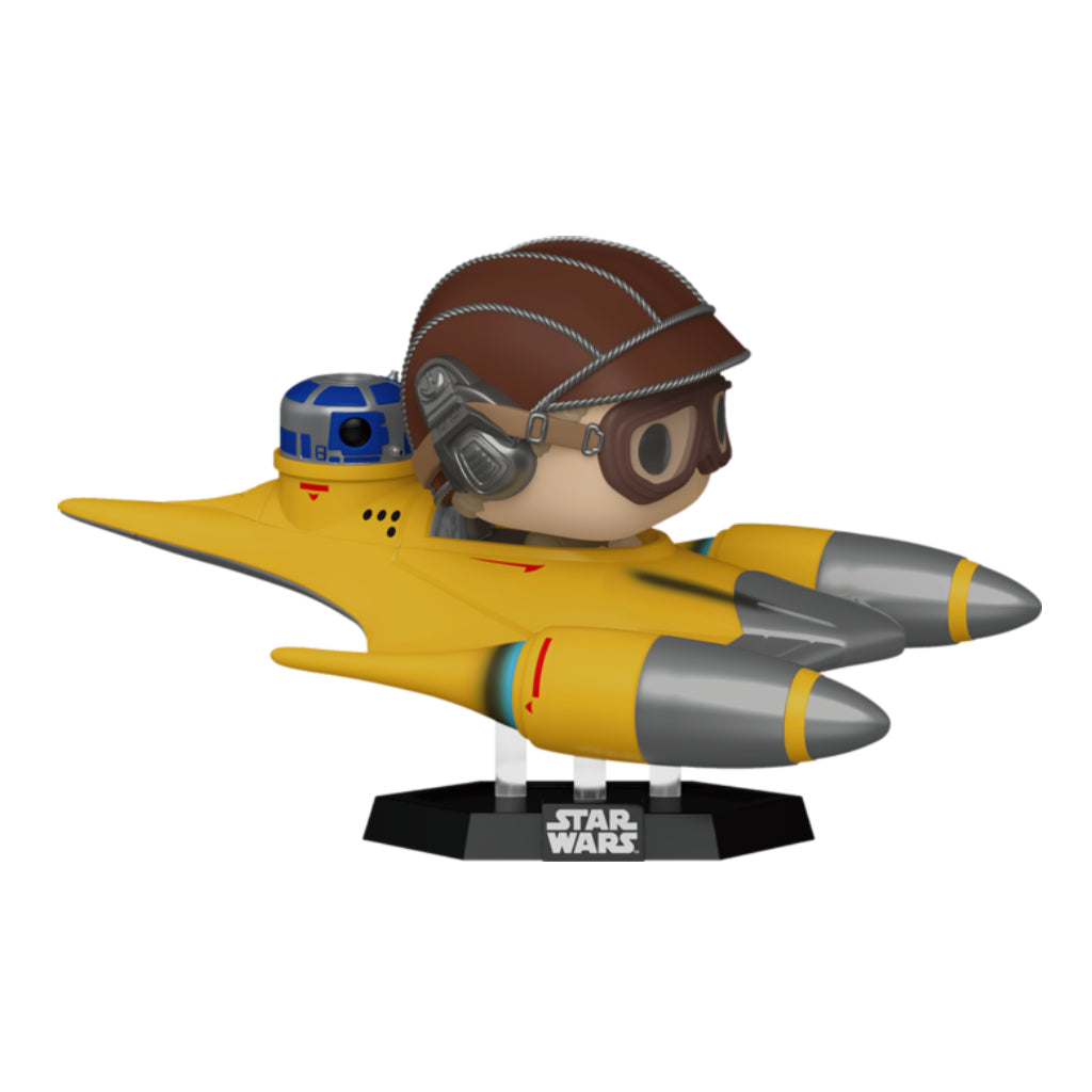 FUNKO POP RIDES SUPER DLX STAR WARS ANAKIN SKYWALKER IN NABOO STARFIGHTER WITH R2-D2 677