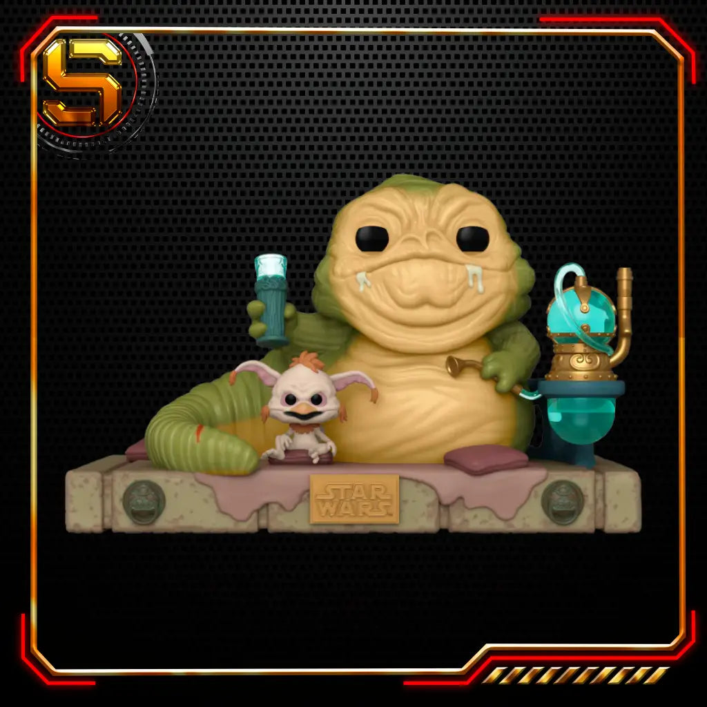 FUNKO POP MOMENT STAR WARS JABBA THE HUT AND SALACIOUS B CRUMB 611