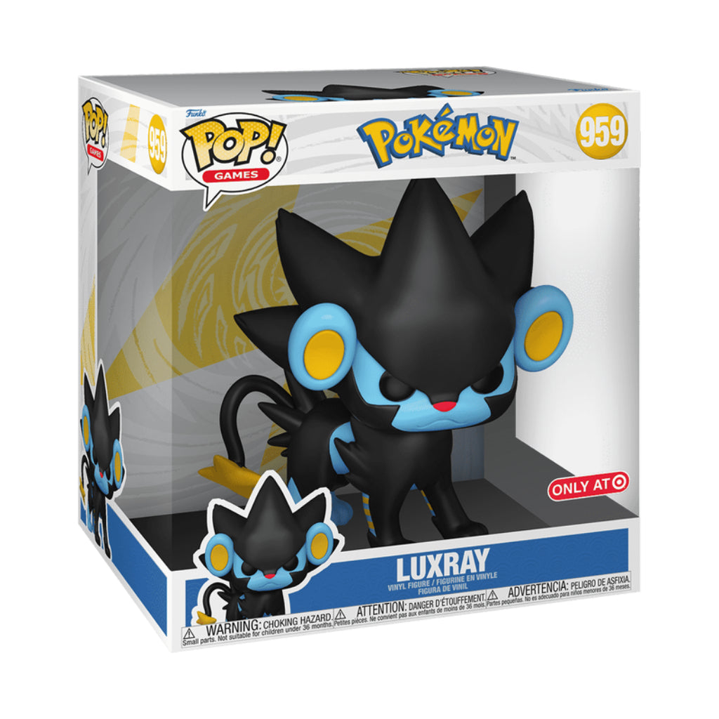 FUNKO POP JUMBO GAMES POKEMON LUXRAY 959