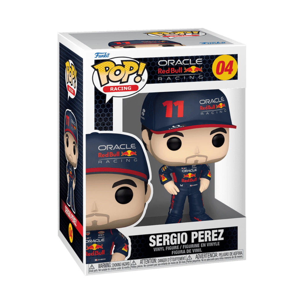 FUNKO POP RACING ORACLE RED BULL SERGIO PEREZ 04