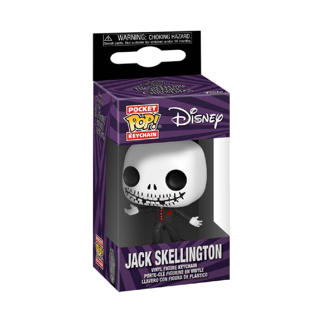 FUNKO KEYCHAIN DISNEY NIGHTMARE BEFORE CHRISTMAS JACK SKELLINGTON