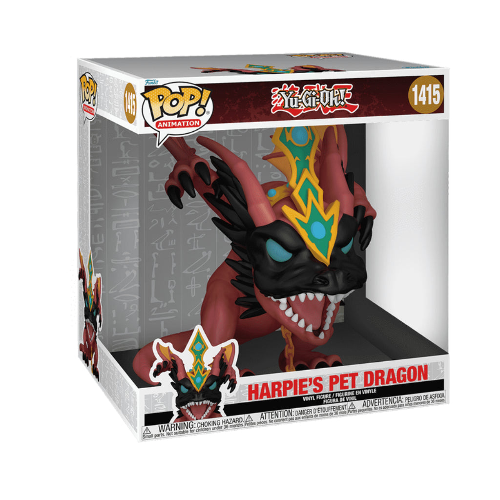 FUNKO POP JUMBO ANIMATION YU-GI-OH HARPIES PET DRAGON 1415