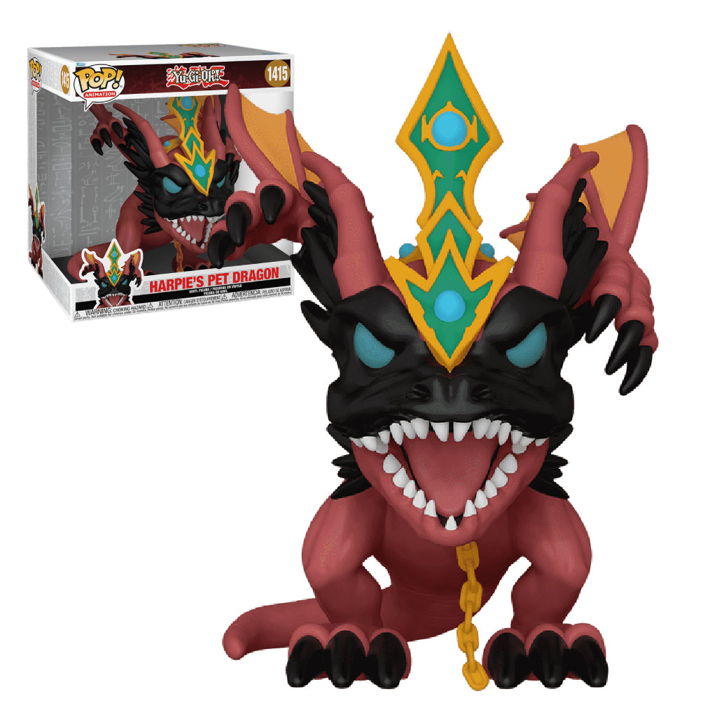 FUNKO POP JUMBO ANIMATION YU-GI-OH HARPIES PET DRAGON 1415