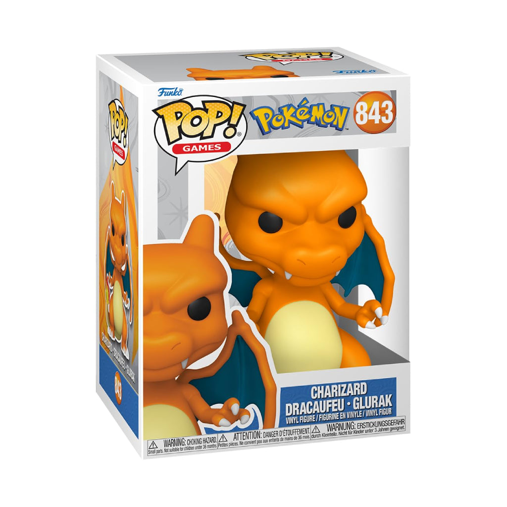 FUNKO POP GAMES POKEMON CHARIZARD 843