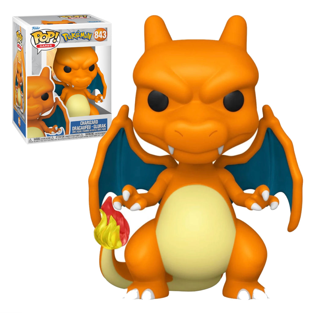 FUNKO POP GAMES POKEMON CHARIZARD 843
