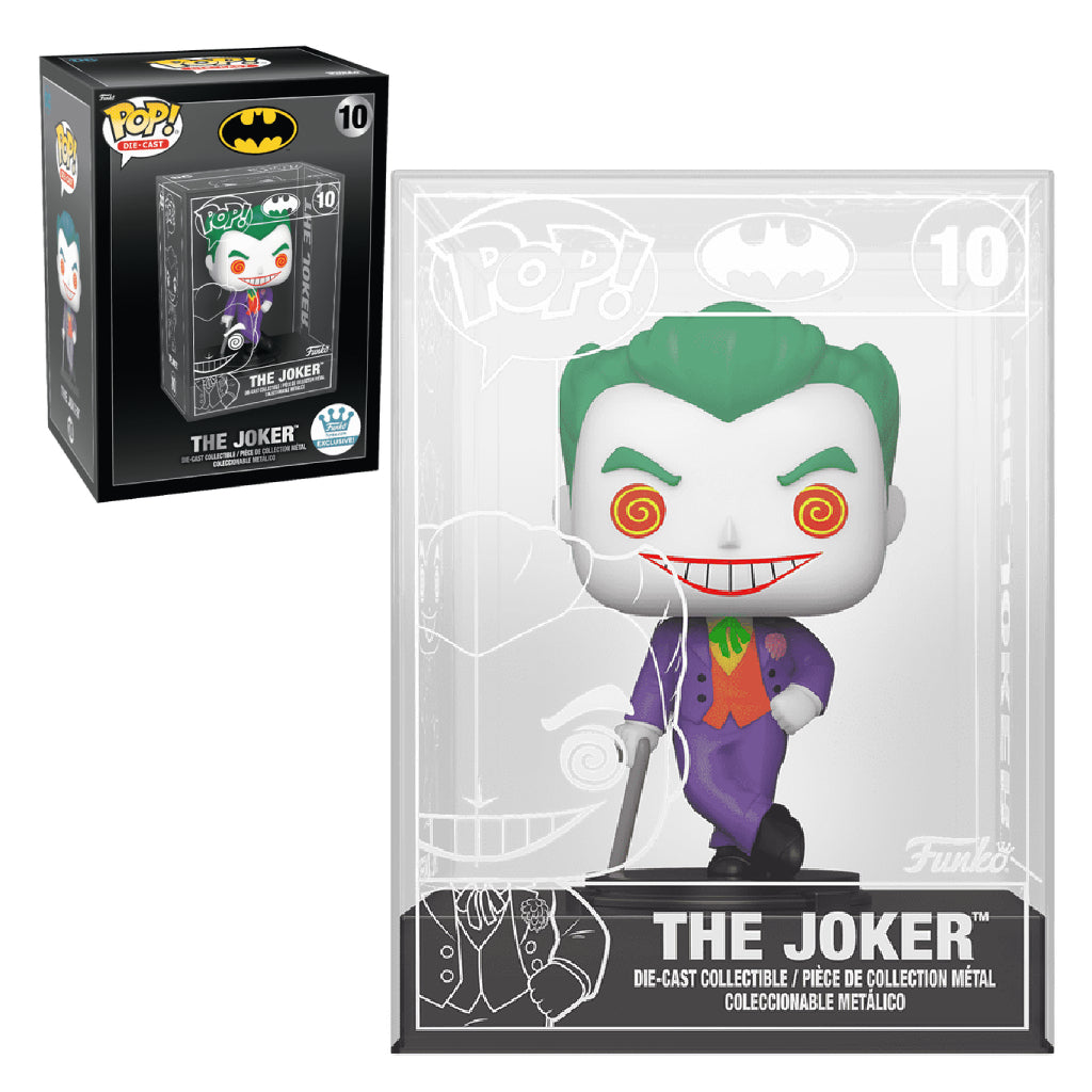 FUNKO POP DIECAST DC BATMAN THE JOKER 10