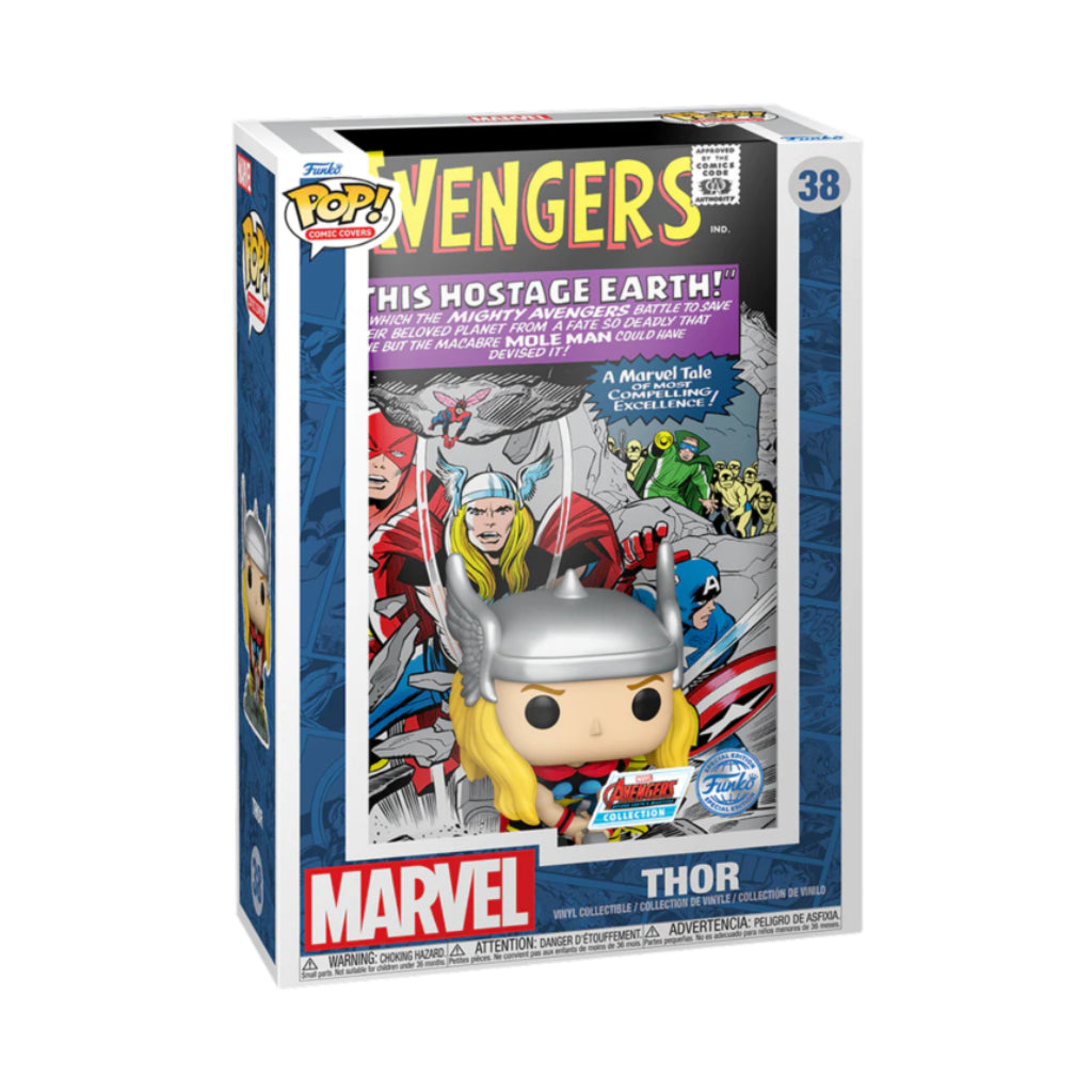 FUNKO POP COMIC COVER MARVEL AVENGERS 12 THOR 38