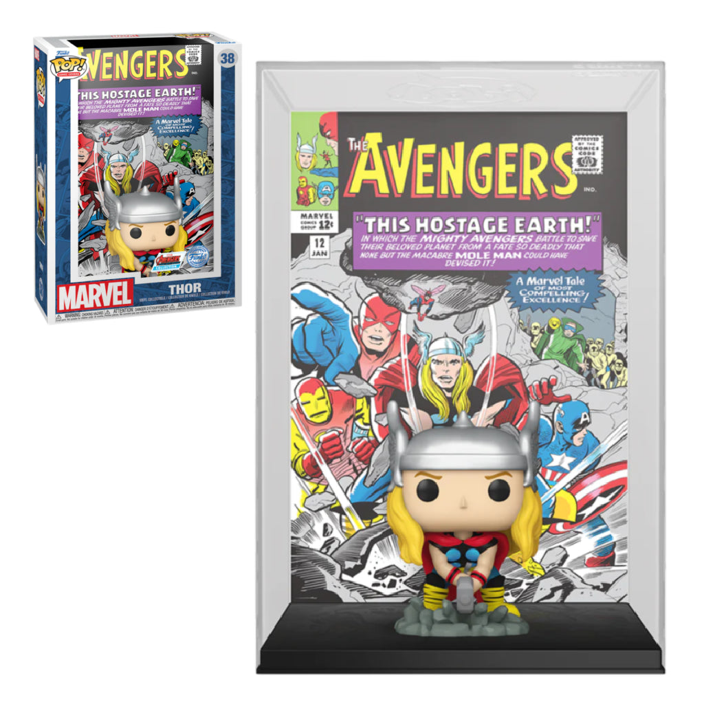 FUNKO POP COMIC COVER MARVEL AVENGERS 12 THOR 38
