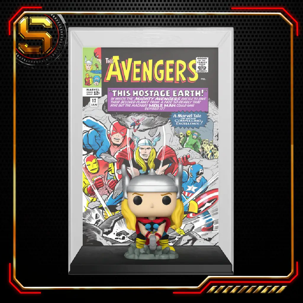FUNKO POP COMIC COVER MARVEL AVENGERS 12 THOR 38