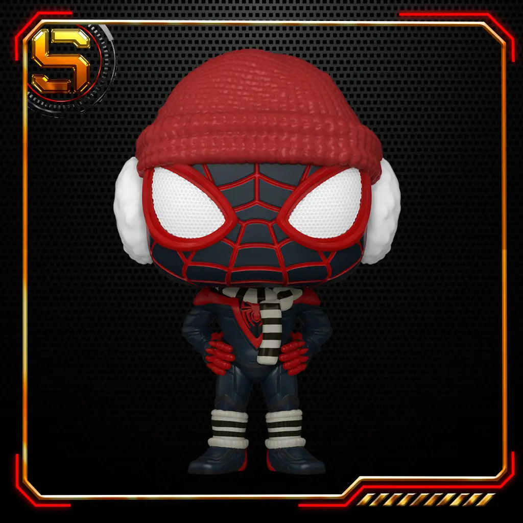 FUNKO POP GAMES MARVEL SPIDERMAN MILES MORALES WINTER SUIT 1294