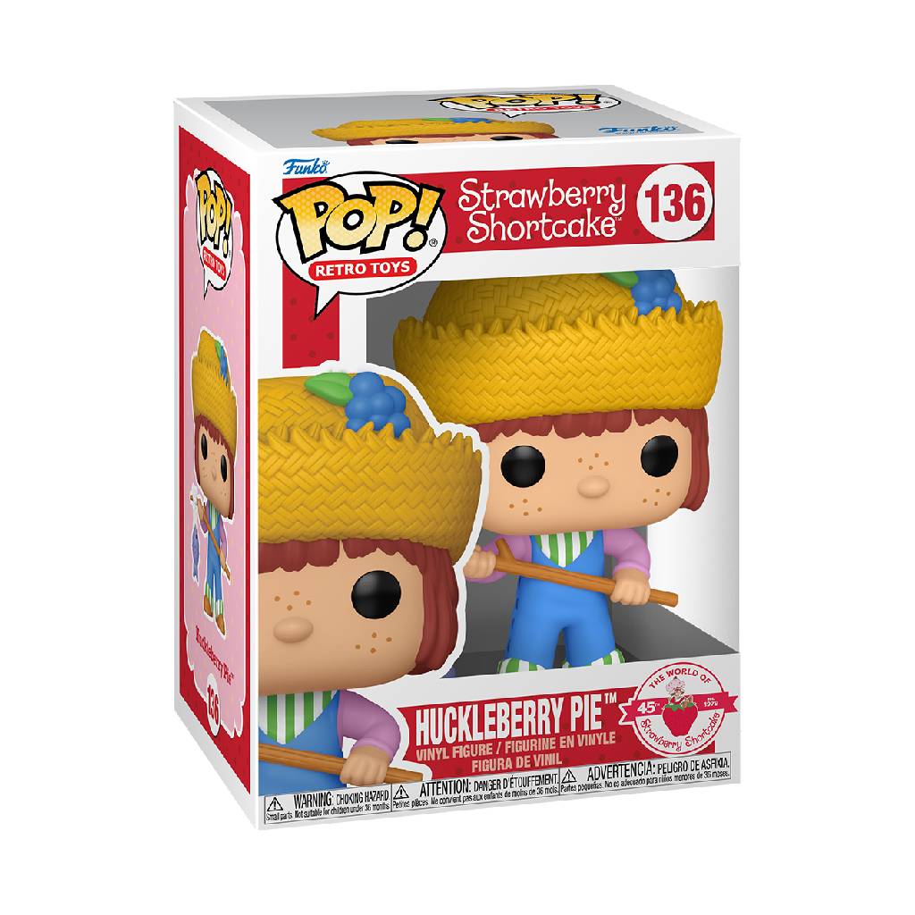 FUNKO POP RETRO TOYS STRAWBERRY SHORTCAKE HUCKLEBERRY PIE 136