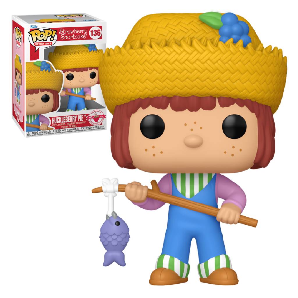 FUNKO POP RETRO TOYS STRAWBERRY SHORTCAKE HUCKLEBERRY PIE 136