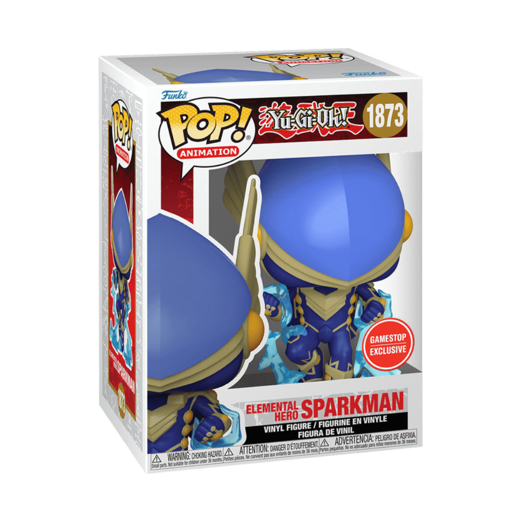 FUNKO POP ANIMATION YU-GI-OH ELEMENTAL HERO SPARKMAN 1873