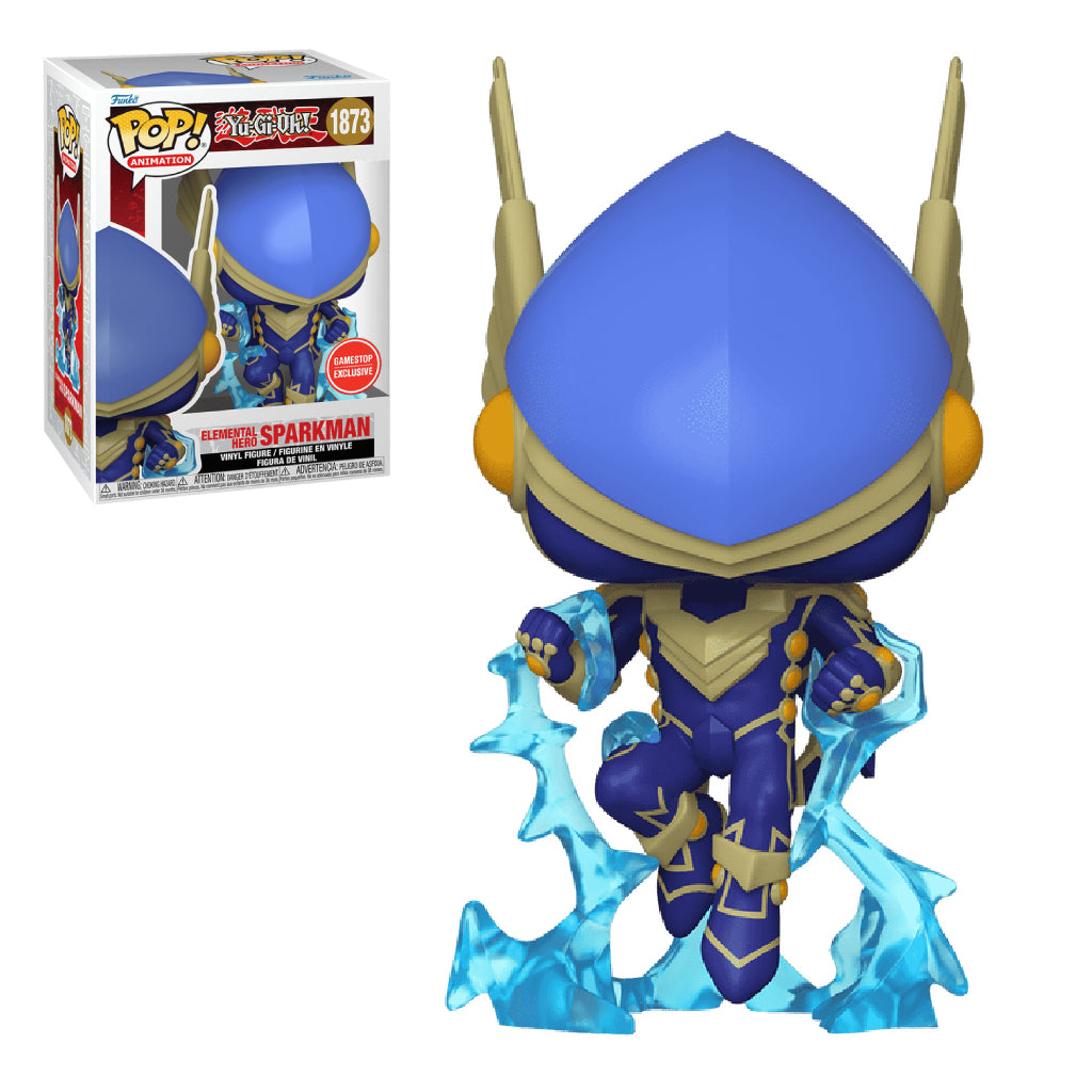 FUNKO POP ANIMATION YU-GI-OH ELEMENTAL HERO SPARKMAN 1873