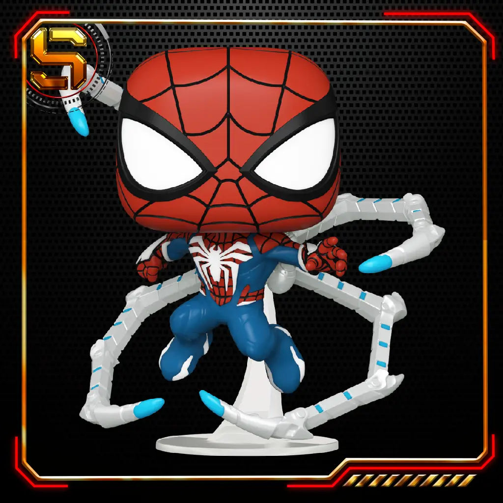FUNKO POP GAMES MARVEL SPIDERMAN 2 PETER PARKER ADVANCED SUIT 2.0 971