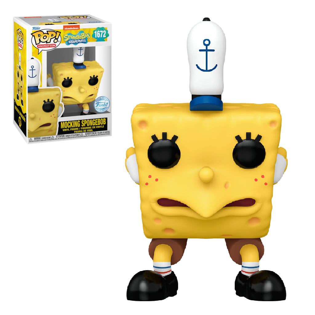 FUNKO POP ANIMATION SPONGEBOB SQUAREPANTS MOCKING SPONGEBOB 1672