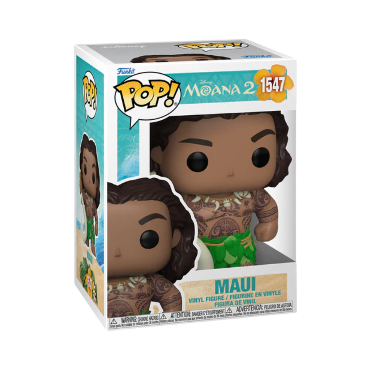 FUNKO POP DISNEY MOANA 2 MAUI 1547