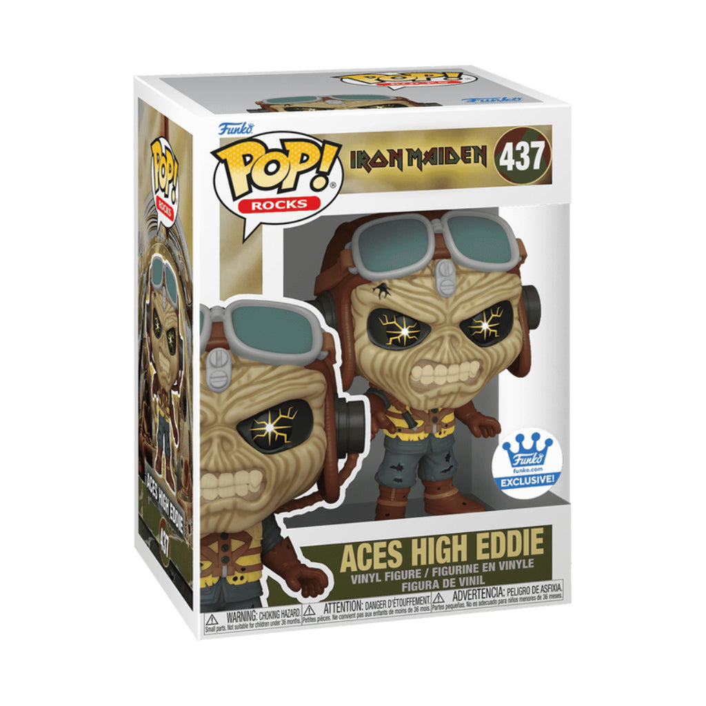FUNKO POP ROCKS IRON MAIDEN ACES HIGH EDDIE 437