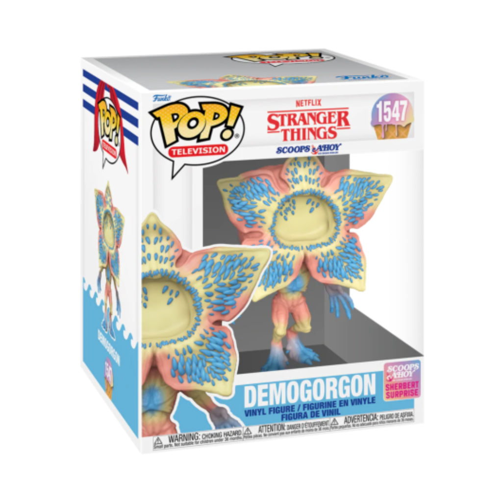 FUNKO POP SUPER TV SERIES STRANGER THINGS SCOOPS AHOY DEMOGORGON 1547