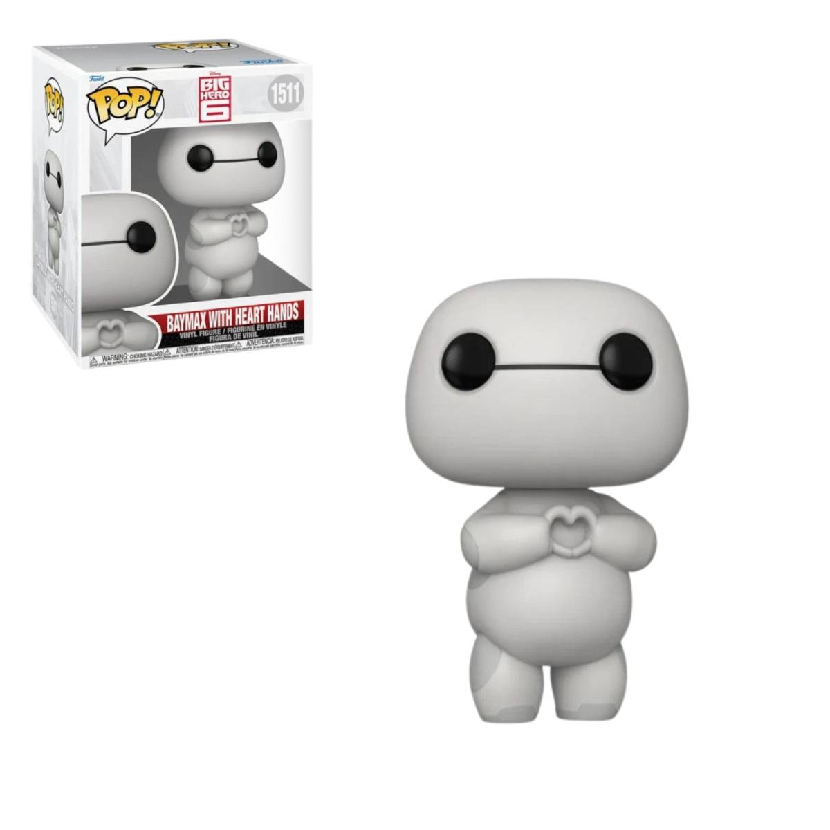 FUNKO POP SUPER DISNEY BIG HERO 6 BAYMAX WITH HEART HANDS 1511