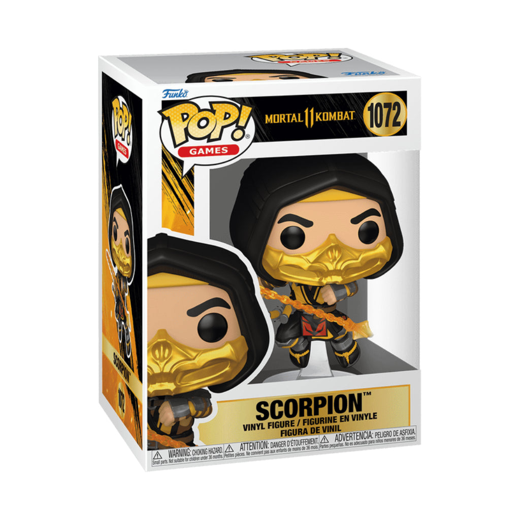 FUNKO POP GAMES MORTAL KOMBAT 11 SCORPION 1072