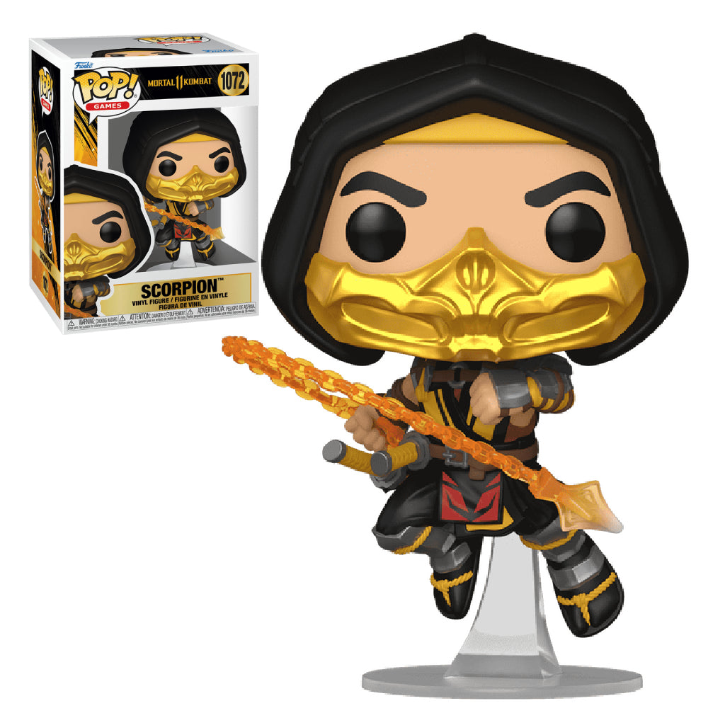 FUNKO POP GAMES MORTAL KOMBAT 11 SCORPION 1072