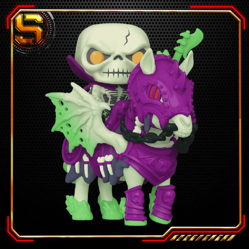 FUNKO POP RIDES FUSION ANIMATION MASTERS OF THE UNIVERSE SCARE MARE AND SCARE GLOW 999