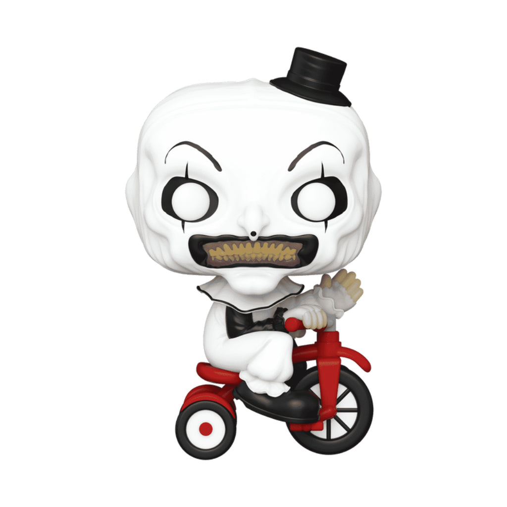 FUNKO POP MOVIES TERRIFIER ART THE CLOWN WITH BIKE 1591
