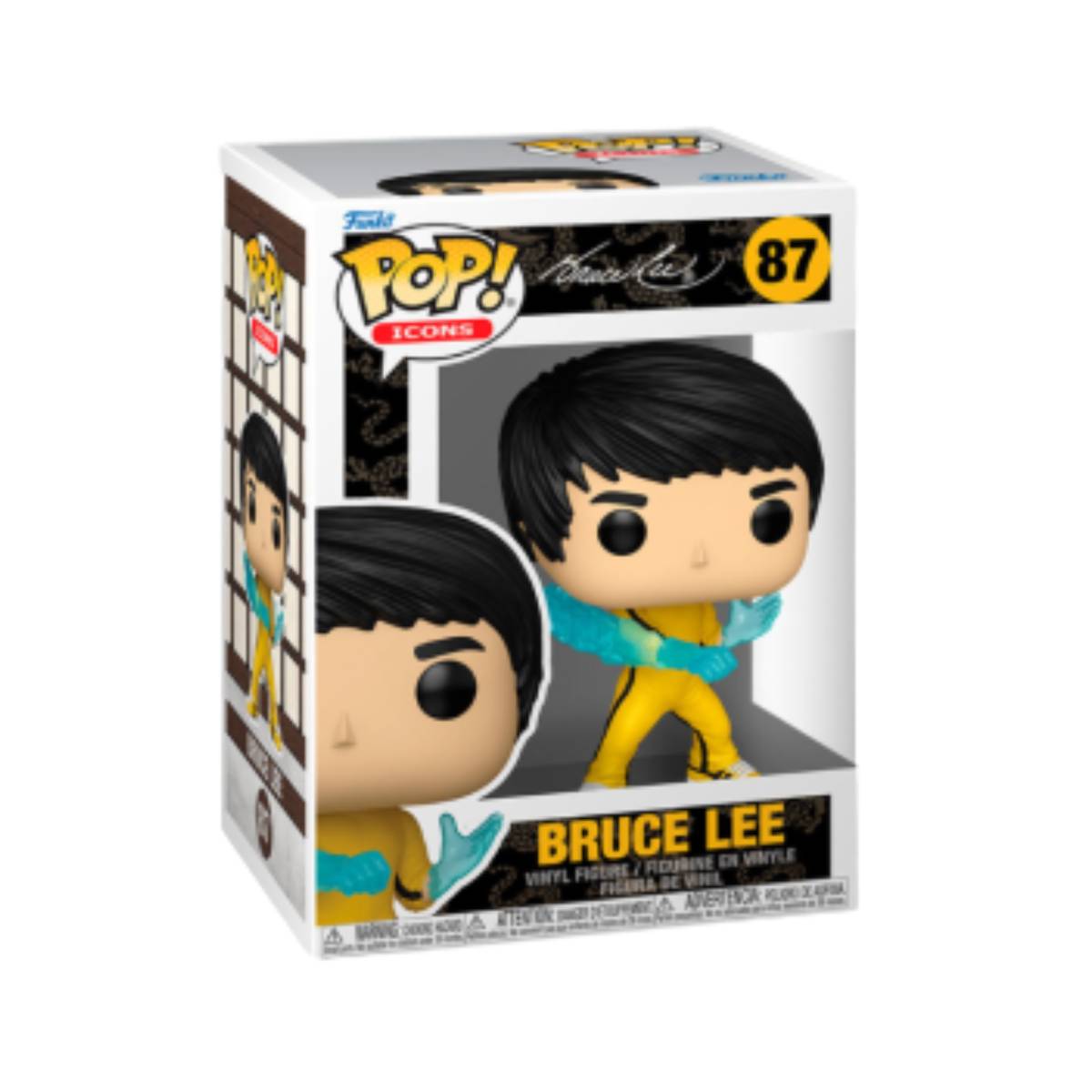 FUNKO POP ICONS BRUCE LEE 87