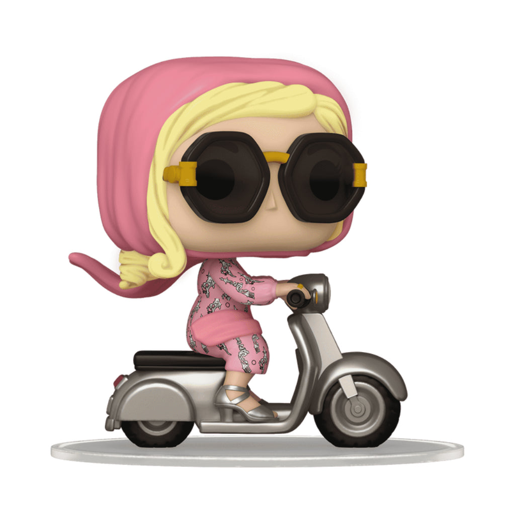 FUNKO POP RIDES TV SERIES WHITE LOTUS TANYA MCQUOID ON SCOOTER 125