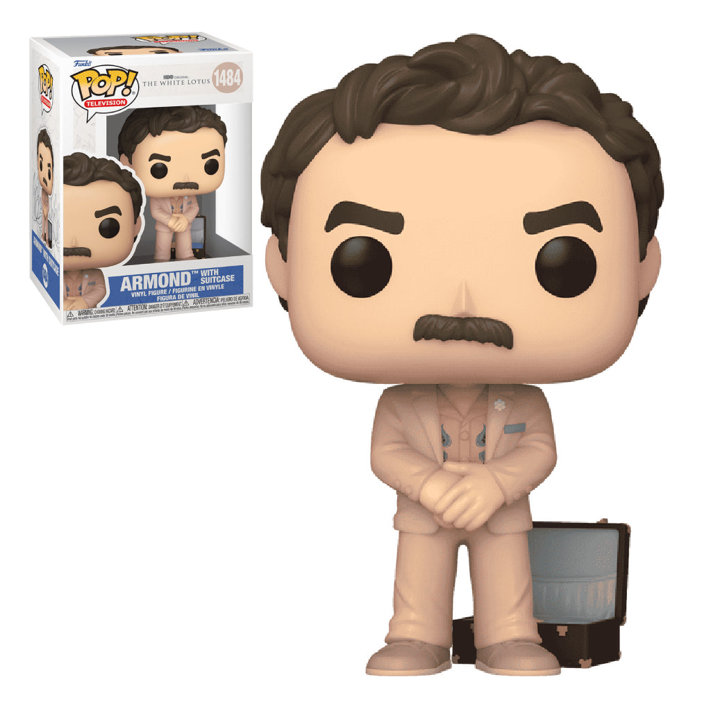 FUNKO POP TV SERIES WHITE LOTUS ARMOND WITH SUITCASE 1484