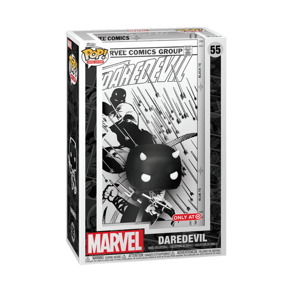 FUNKO POP COMIC COVER MARVEL DAREDEVIL DAREDEVIL (BW) 55