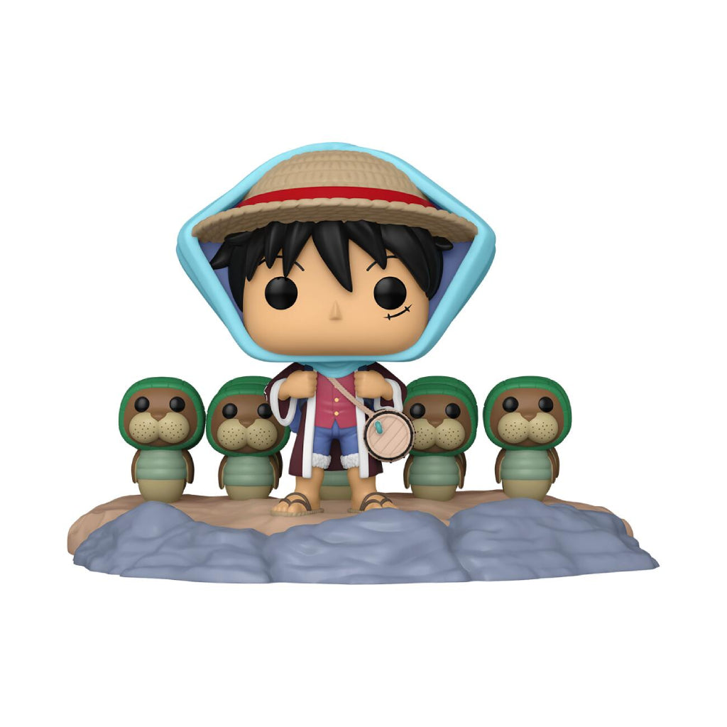 FUNKO POP MOMENT ANIME ONE PIECE MONKEY D LUFFY TRAINS KUNG FU DUGONG 1637