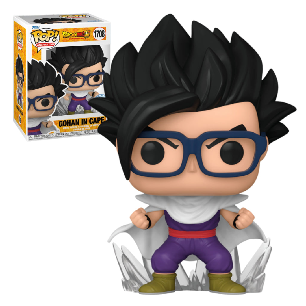 FUNKO POP ANIME DRAGON BALL SUPER SUPERHERO GOHAN IN CAPE 1708